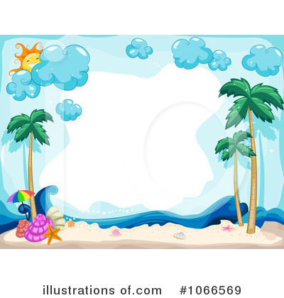 Tropical Vacation Beach Clip Art And Borders Pictures