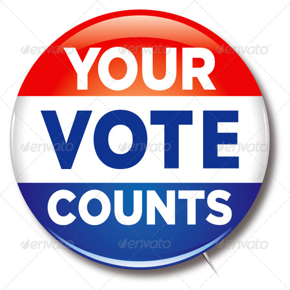 Your Vote Counts Your Vote Counts Button