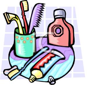 Personal Hygiene Items Clip Art