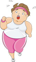 Royalty Free  Rf  Clipart Illustration Of A Pleasantly Plump Wom
