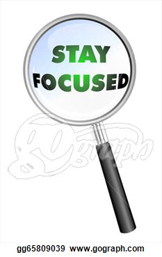 Stock Illustration   Stay Focused Icon  Clipart Gg65809039   Gograph