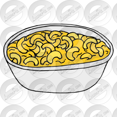 For Classroom   Therapy Use   Great Macaroni And Cheese Clipart