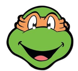 Michelangelo Teenage Mutant Ninja Turtles Face Mask  Amazon Co Uk