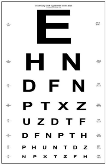First Things First I Checked The Internet For Examples Of Eye Charts 