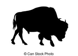 Bison   Abstract Illustration Of Buffalo