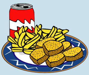 Coke Can Chicken Nuggets French Fries Clip Art At Clker Com   Vector