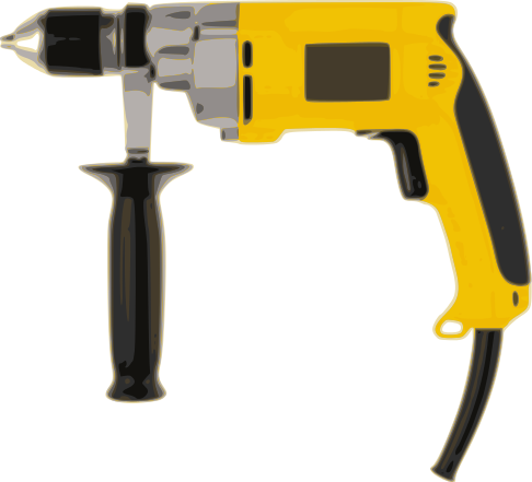 Drill Hand Power Yellow    Tools Drill Other Drills Drill Hand Power