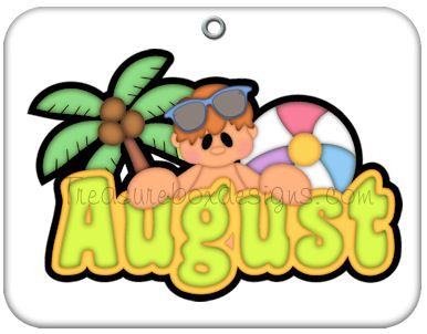 Month  August    Clip Art   Pinterest