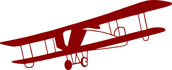 Red Plane Clip Art At Clker Com   Vector Clip Art Online Royalty Free