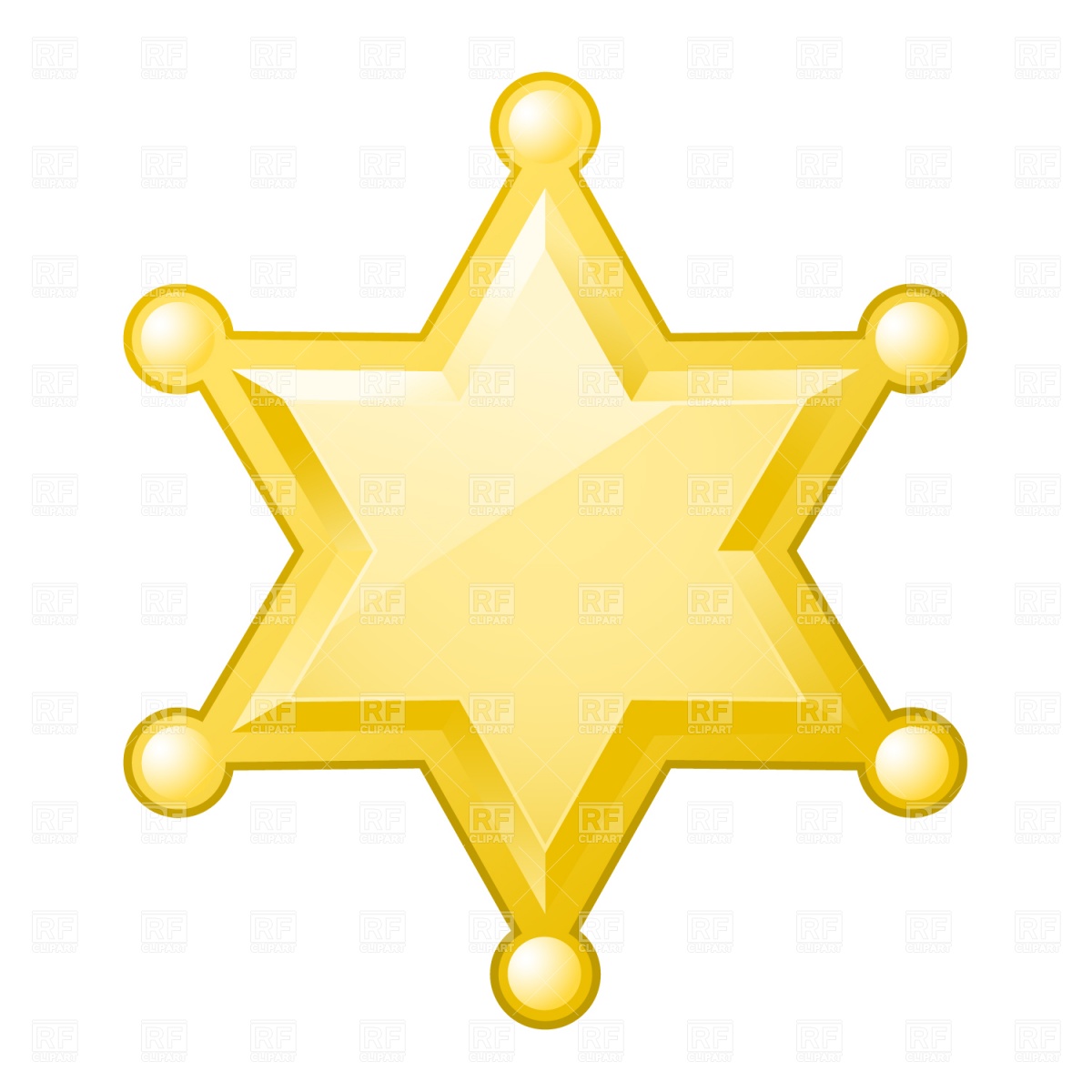 Sheriff Badge Clipart Clipart Suggest