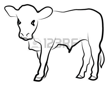 Calf Clipart Black And White   Clipart Panda   Free Clipart Images