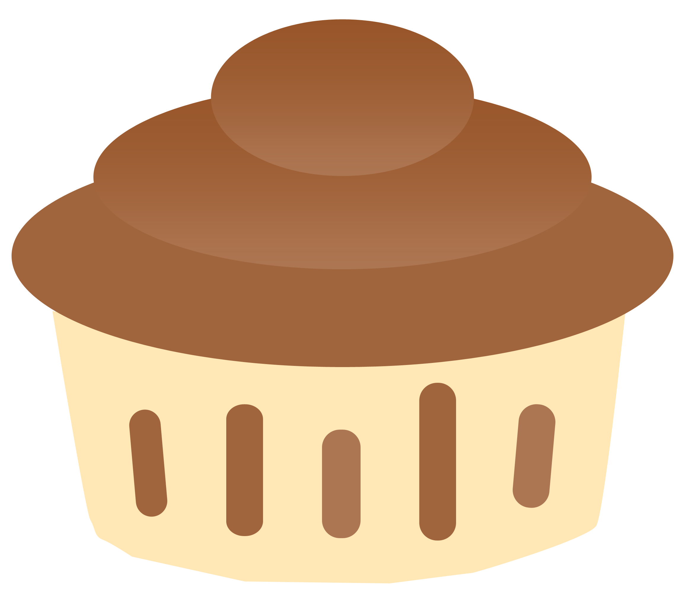 Vanilla Cupcake Clipart   Cupcake Clipart