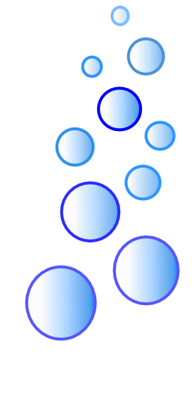 More Blue Bubbles Clip Art At Clker Com   Vector Clip Art Online