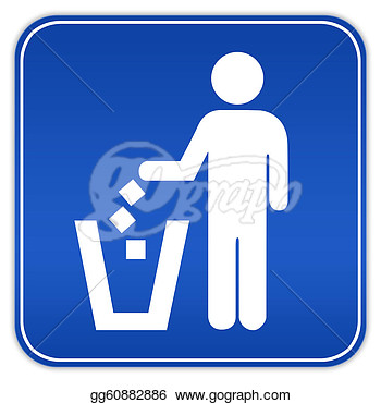 No Littering Sign Clipart No Littering Sign
