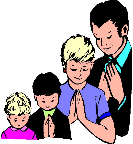 Prayer Group Clipart Family Prayer Clipart