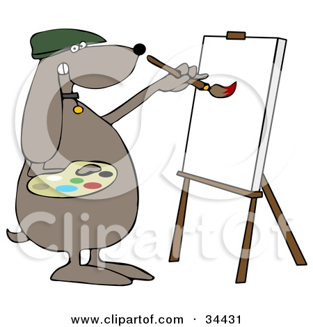Royalty Free  Rf  Easel Clipart Illustrations Vector Graphics  1