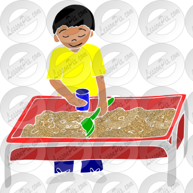 Stencil For Classroom   Therapy Use   Great Sensory Table Clipart
