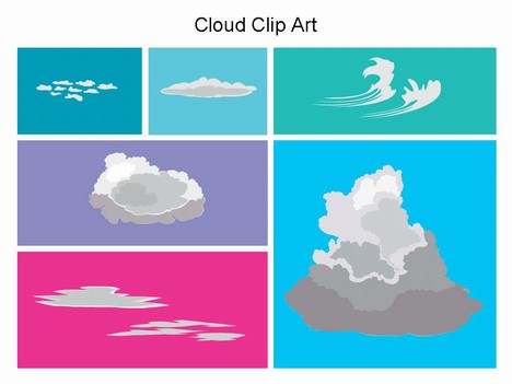 Stratus Clouds Clipart Cloud Clip Art Powerpoint