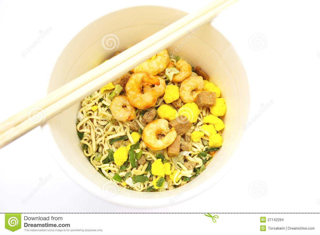 Cup Noodles Stock Images   Image  27142294