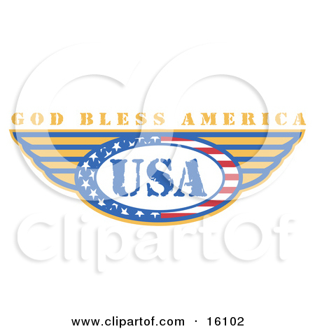 Free  Rf  God Bless America Clipart Illustrations Vector Graphics  1