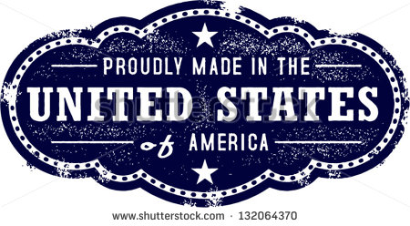 Made In The United States Usa Stock Vector Illustration 132064370