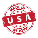 Made In Usa Vector Round Blue Stamp Stock Vector   Clipart Me