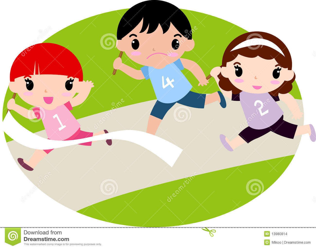 Running A Race Clipart   Clipart Panda   Free Clipart Images