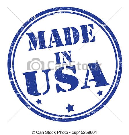 Vector Clipart Of Made In Usa Stamp   Made In Usa Grunge Rubber Stamp