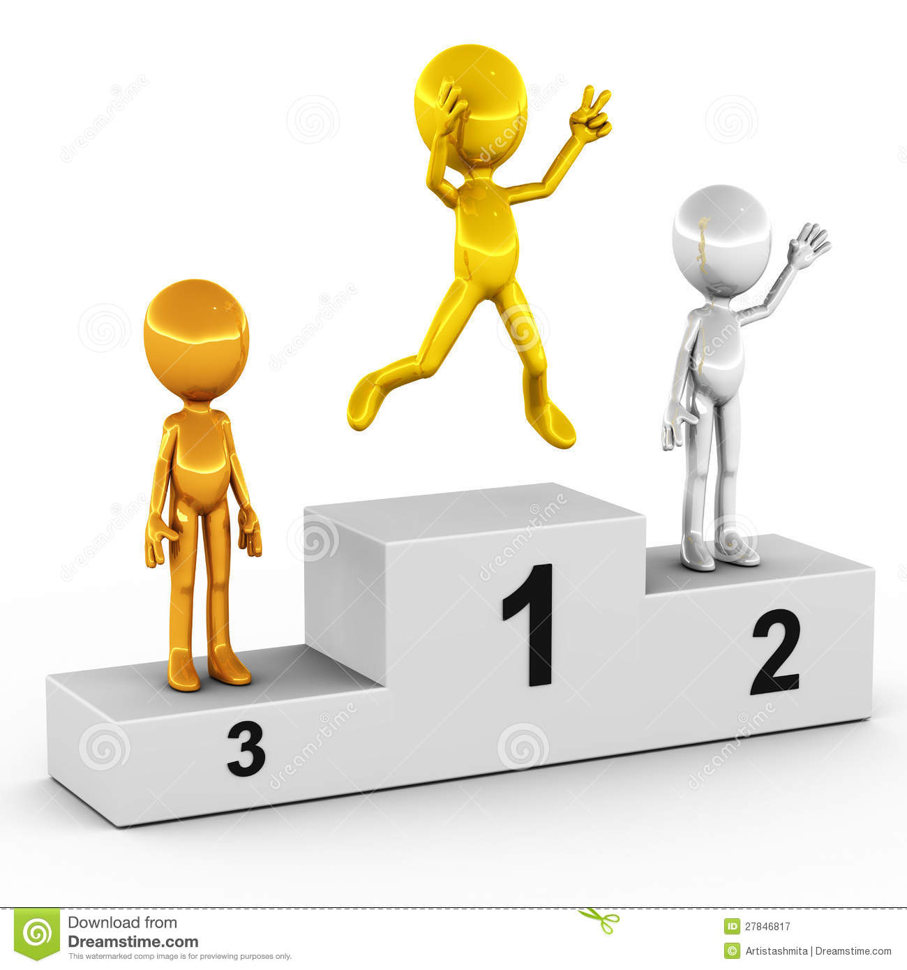 Winner First Second Third Royalty Free Stock Photography   Image