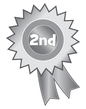 2nd Place Rosette Clipart
