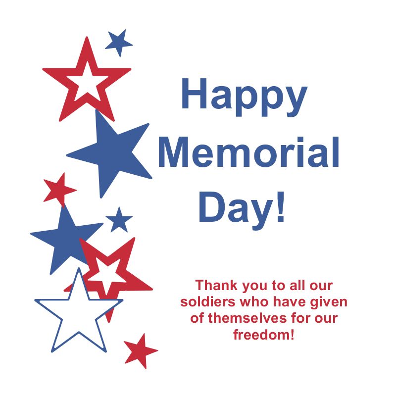 Holiday Closing  Memorial Day   Pendleton County Public Library