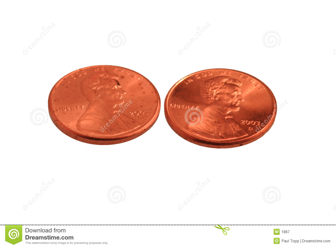My Two Cents Royalty Free Stock Photography   Image  1867