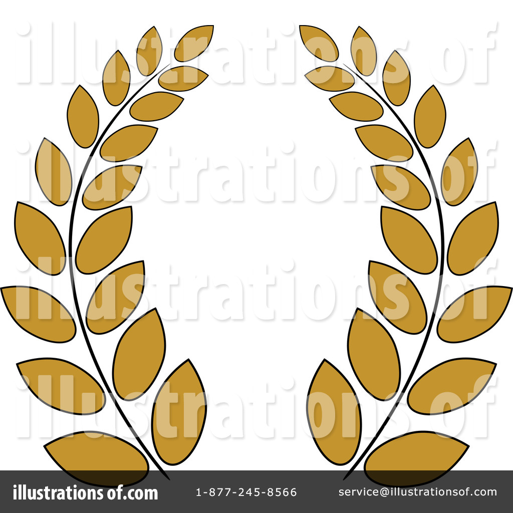 Royalty Free Rf Greek Wreath Clipart Illustration By Pams Clipart