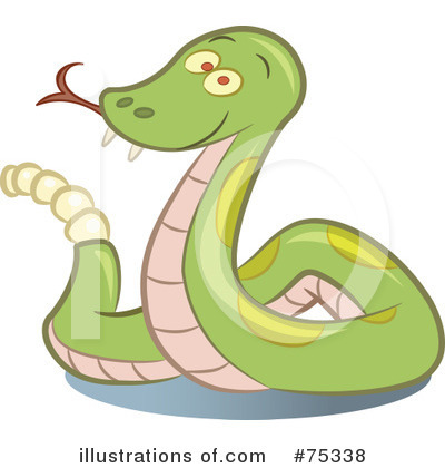 Royalty Free  Rf  Rattlesnake Clipart Illustration By Frisko   Stock