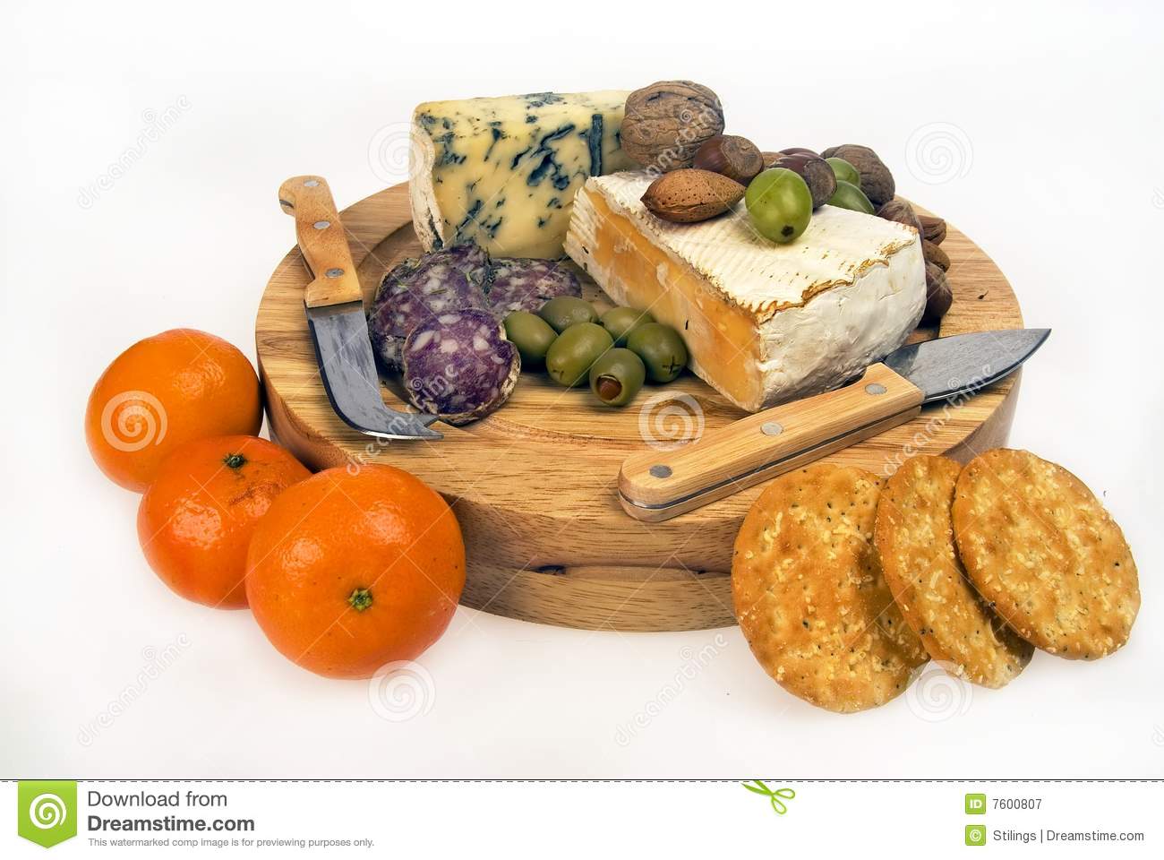 Cheese And Fruit Plate Royalty Free Stock Photography   Image  7600807
