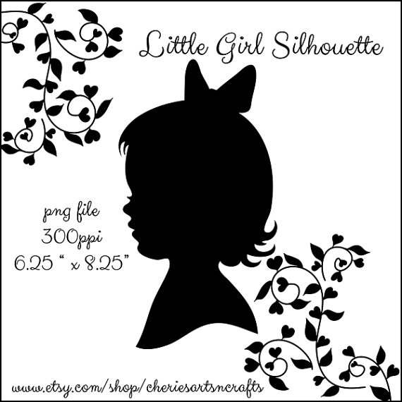 Girl Silhouette Silhouette Graphics Silhouette Clipart Girl Clipart
