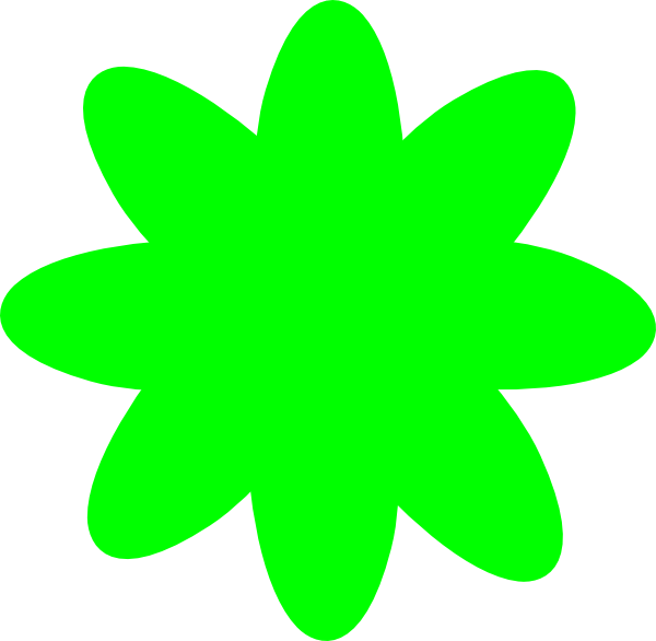 Lime Green Flower Clipart Lime Green Flower Clip Art