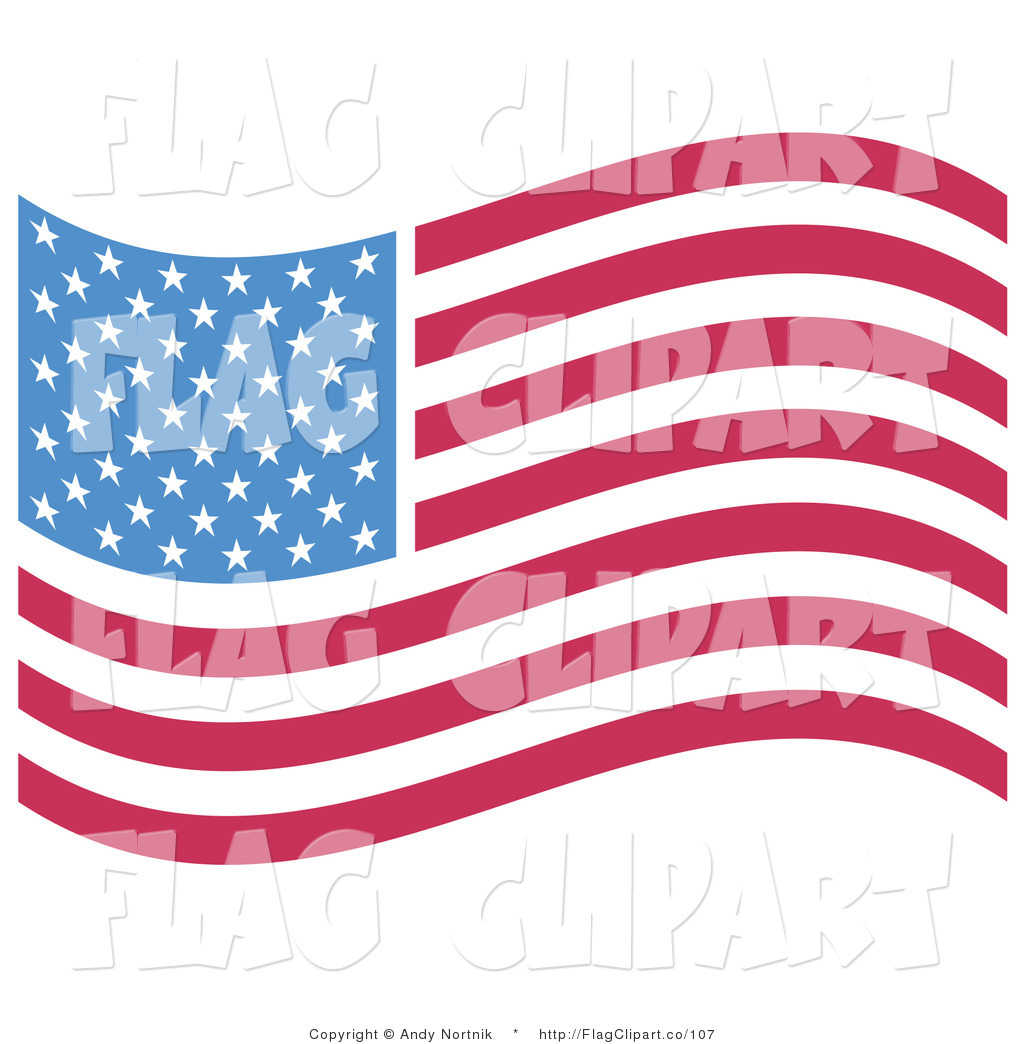 Wavy American Flag 50 Stars For Pinterest