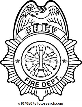 Clipart    Badge Chief Department Emergency Emergency Services