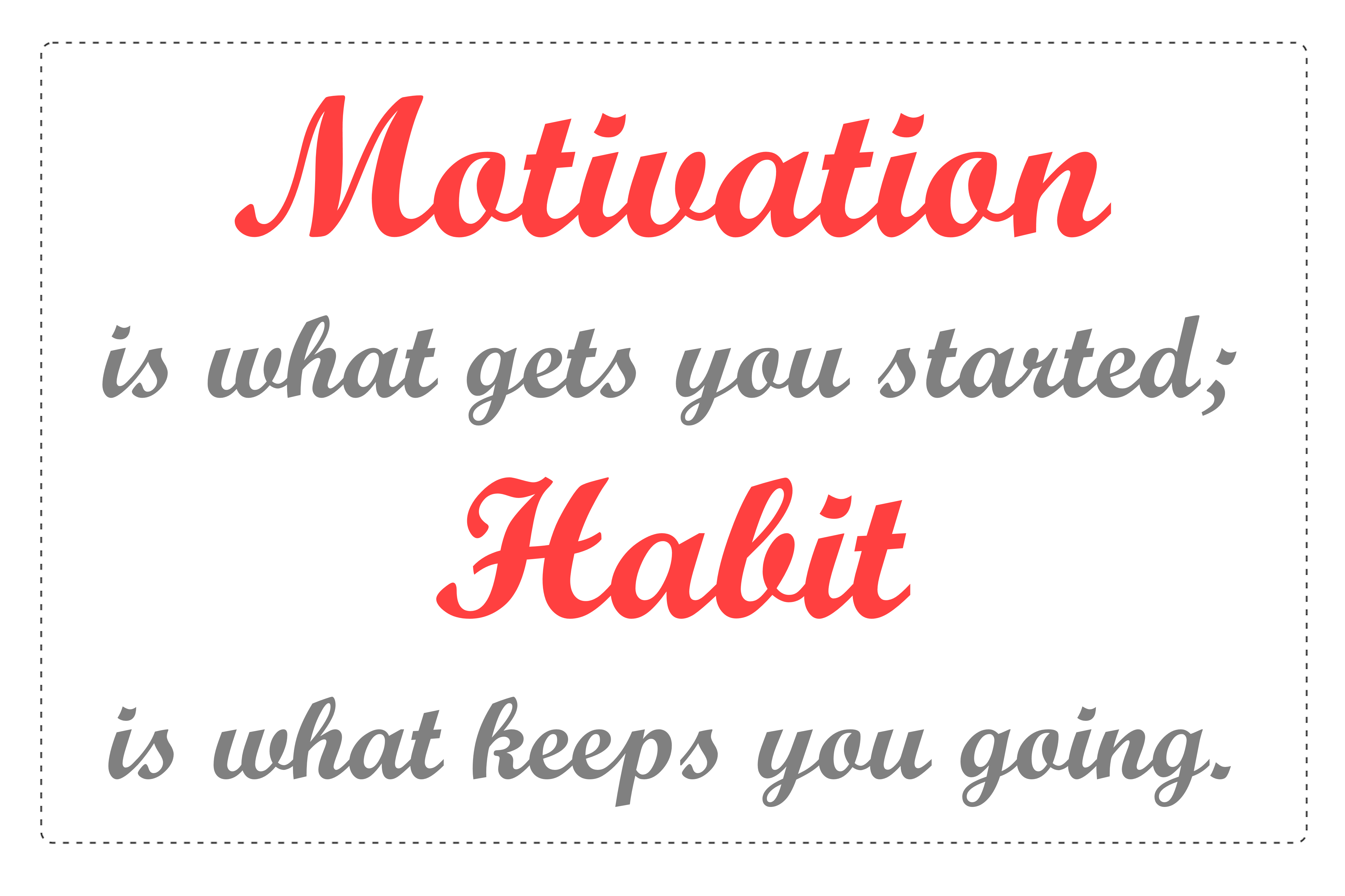 Dm Motivation Vs Habit Png