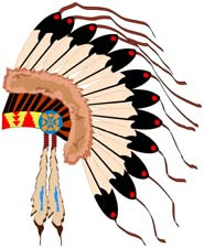Native American  Indian    Clipart  Buttons Bars And Other Design