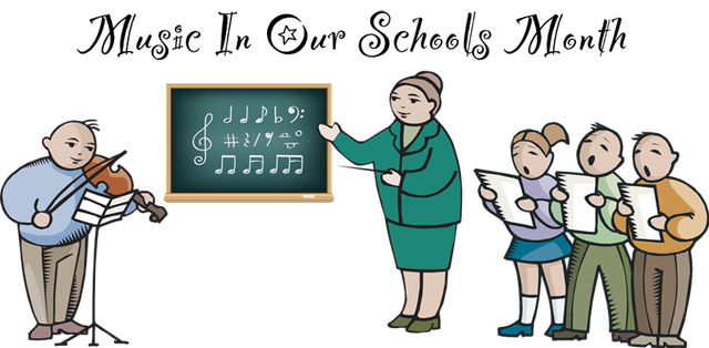 Clip Art For Music In Our Schools Month     Dixie Allan
