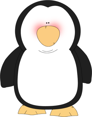 Cute Penguin Clip Art Image   Cute Chubby Penguin