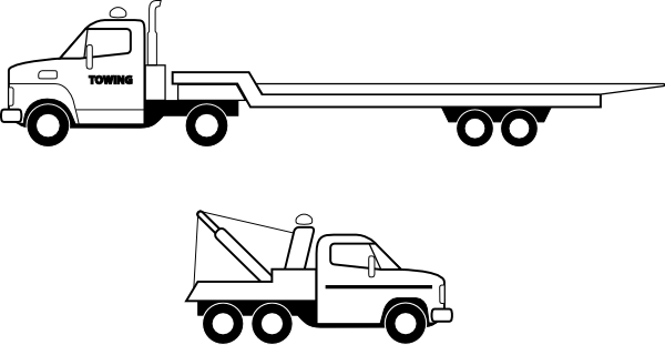 Flatbed Truck Clip Art At Clker Com   Vector Clip Art Online Royalty