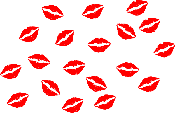 Red Lips Vector Clip Art At Clker Com   Vector Clip Art Online