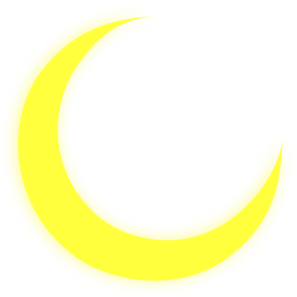 Yellow Crescent Clip Art At Clker Com   Vector Clip Art Online
