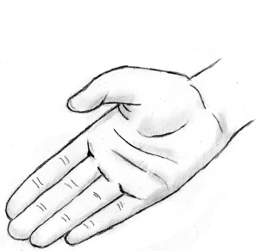 Drawing Of A Hand By Jurrellgraham Traditional Art Drawings Other 2012    