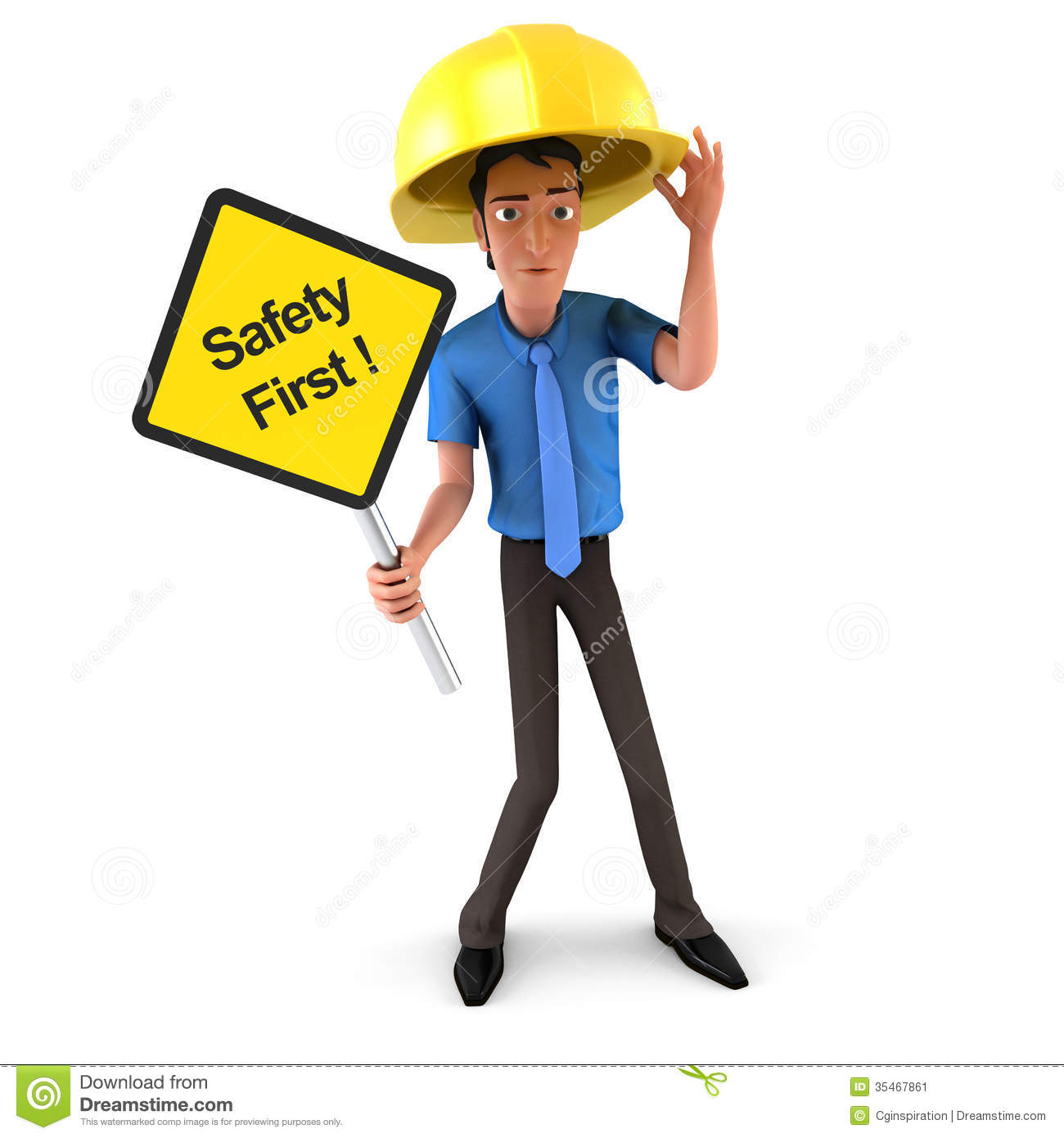 Safety First Stock Image   Image  35467861