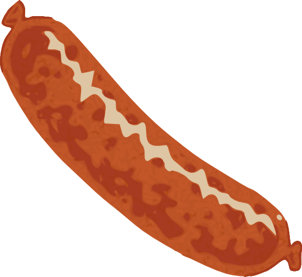 Sausage Clip Art At Clker Com   Vector Clip Art Online Royalty Free