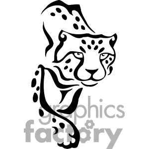 26 Cheetah Clip Art Images Found   
